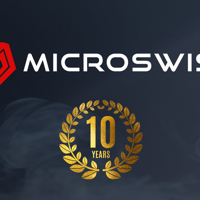 Celebrating Microswiss 10th Anniversary and a Rebrand