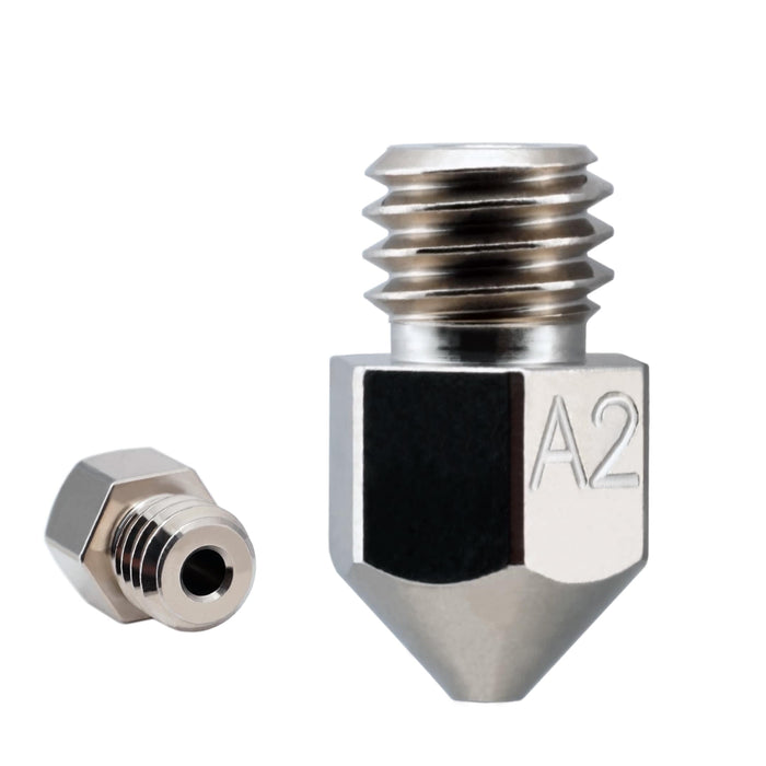 MK8 Plated A2 Tool Steel Wear Resistant Nozzle (CR10 / Ender / Tornado / MakerBot)