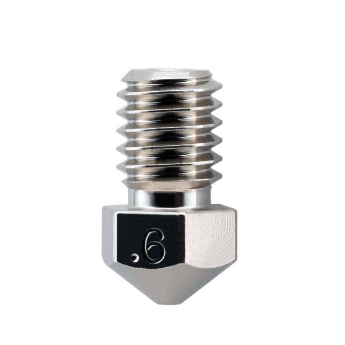 Plated Wear Resistant Nozzle RepRap - M6 Thread 1.75mm