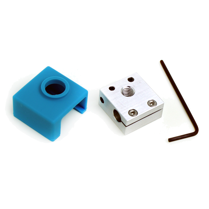 Micro Swiss Heater Block with Silicone Sock for CR-6 SE / CR-6 SE MAX / CR-10 Smart Printers