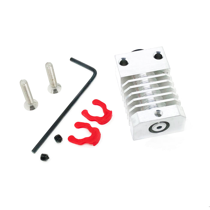 Replacement Cooling Block for Micro Swiss All Metal Hotend Kit for CR-10s PRO / CR-10 Max / Ender 3 V2 Neo