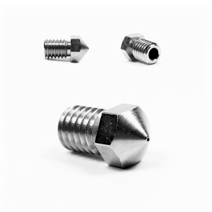 Plated Wear Resistant Nozzle RepRap - M6 Thread 3mm