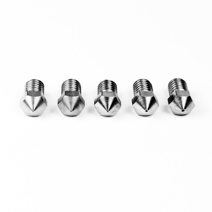 Plated Wear Resistant Nozzle RepRap - M6 Thread 3mm