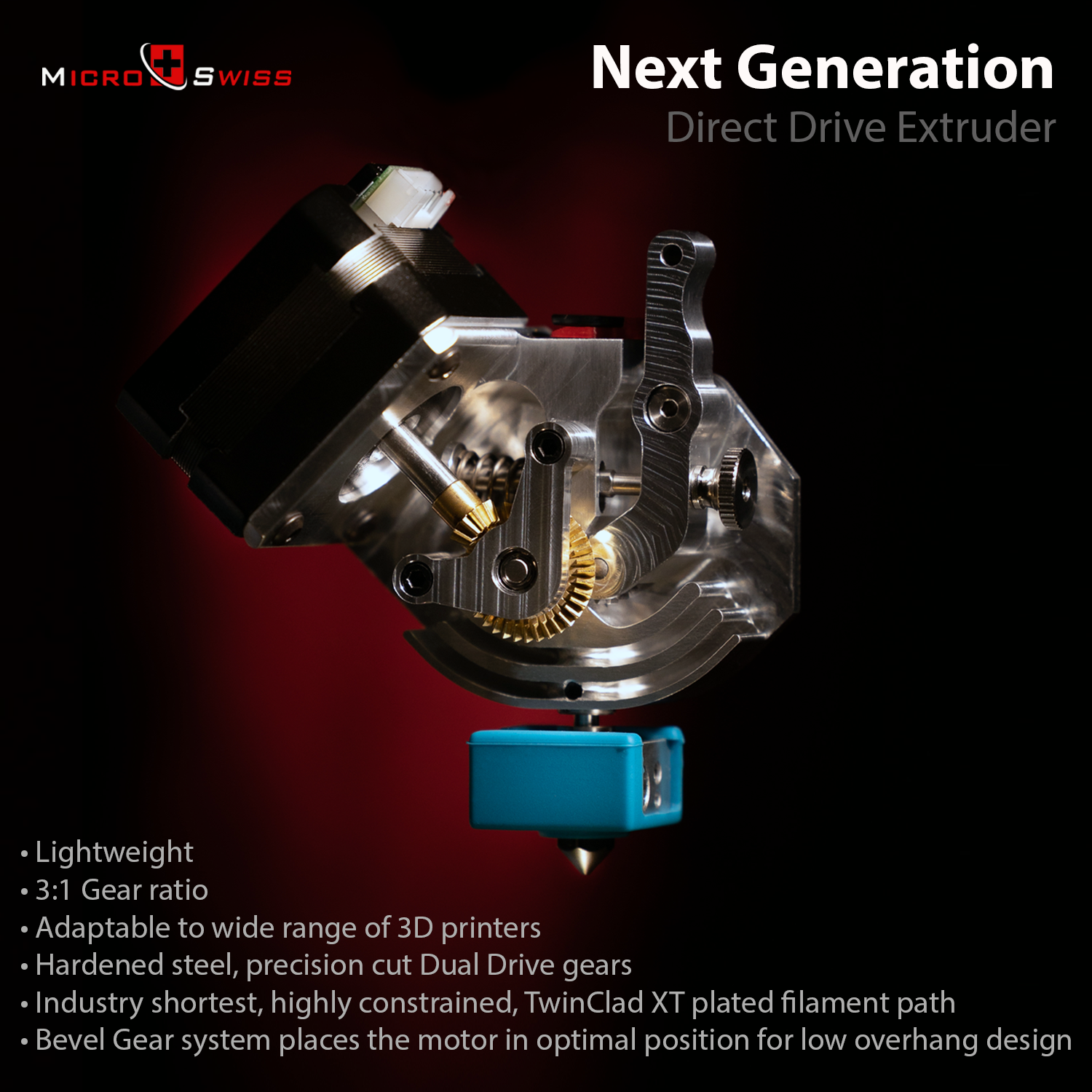 Micro Swiss Next Generation Direct Drive Extruder coming soon