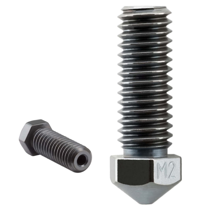 M2 Hardened High Speed Steel High Flow 1.75mm Nozzle