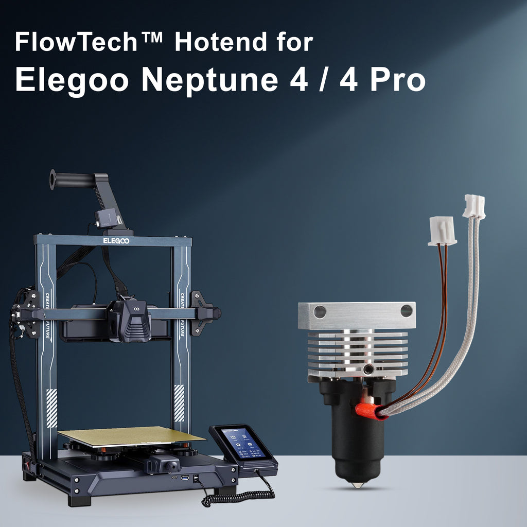 エンテロ FlowTech™ Hotend for ELEGOO Neptune 4 / 4 Pro — Microswiss