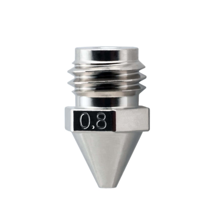 Micro Swiss Brass Plated Wear Resistant Nozzle for Geeetech A10M, A20M, A30M, A10T, A20T, A30T