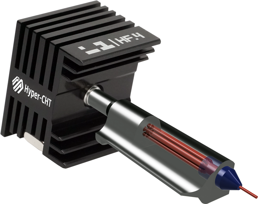Microswiss Hyper-CHT™ High Flow Hotend for Bambu Lab A1, H2, X2, P2