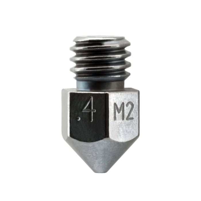 M2 Hardened High Speed Steel Nozzle - MK8 (CR10 / Ender / Tornado / Ma —  Micro Swiss Online Store