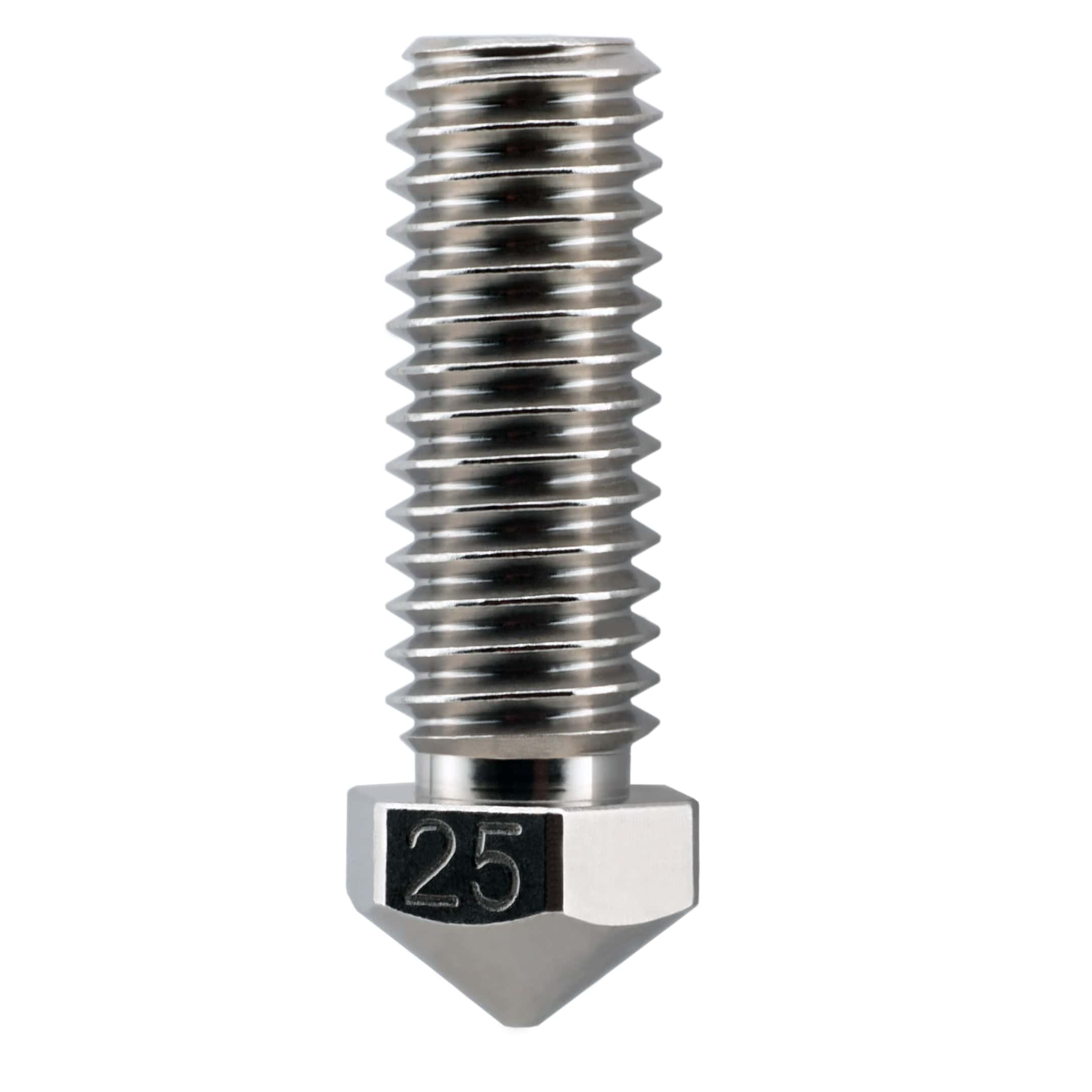 Micro Swiss Brass Plated Wear Resistant Nozzle For Creality K1, K1